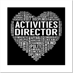 Activities Director Heart Posters and Art